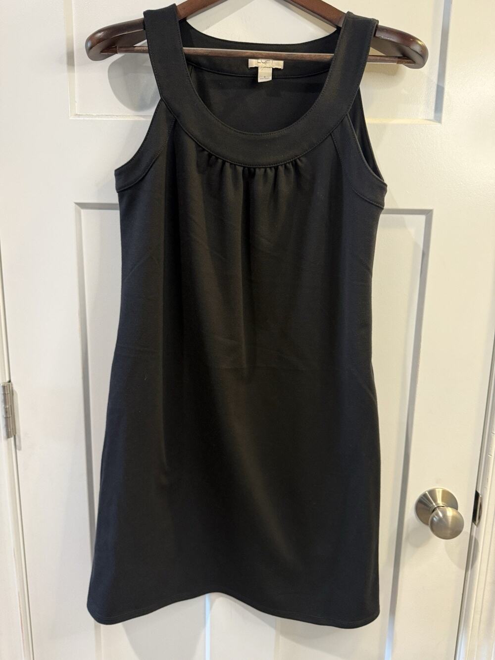 Ann Taylor LOFT Women’s Dress Size 8 Black LBD Sleeveless Knee Cocktail Office